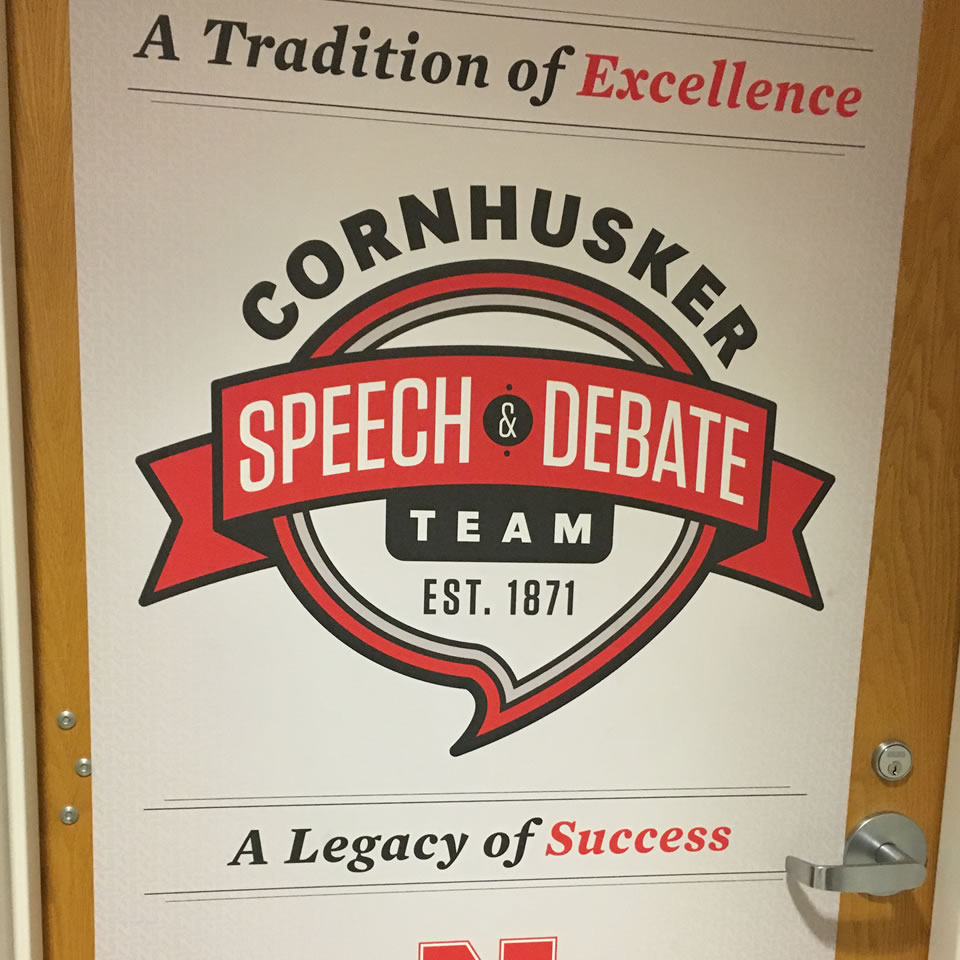 Speech and Debate Team poster