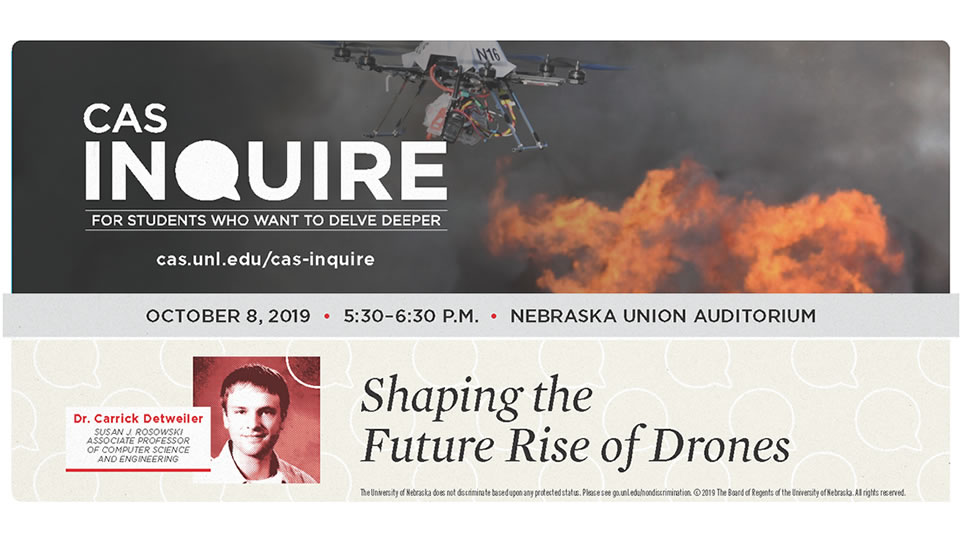 CAS Inquire, Shaping the Future Rise of Drones, Detweiler