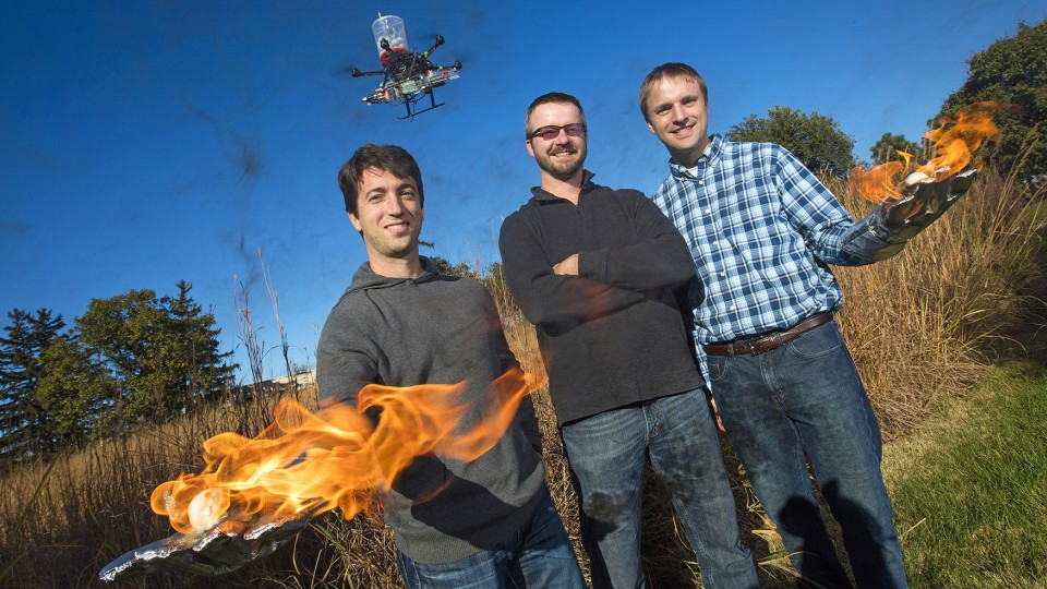 Fire-starting drone could aid in conservation, fire prevention