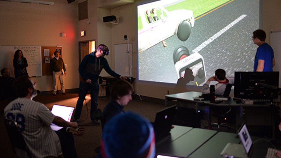 Virtual reality class demonstrations begin April 24