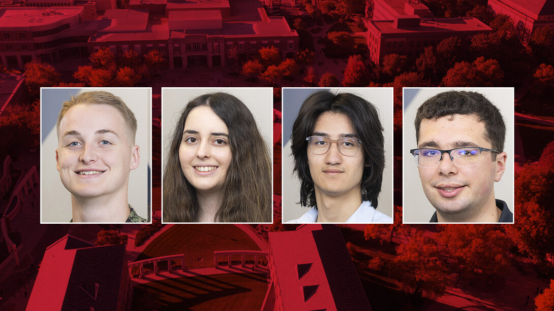 Four Huskers serve as NSRI interns with U.S. Strategic Command