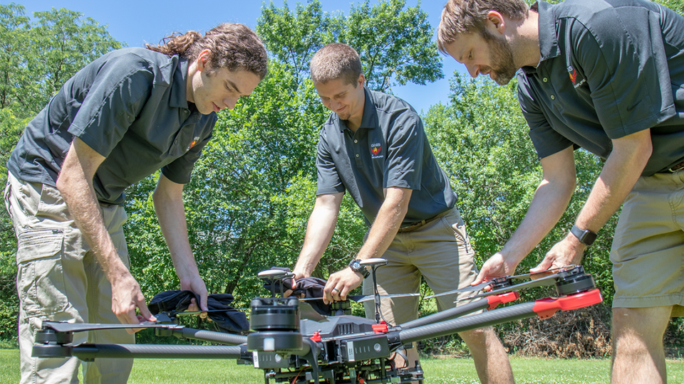 Husker startup brings firefighting drones to market