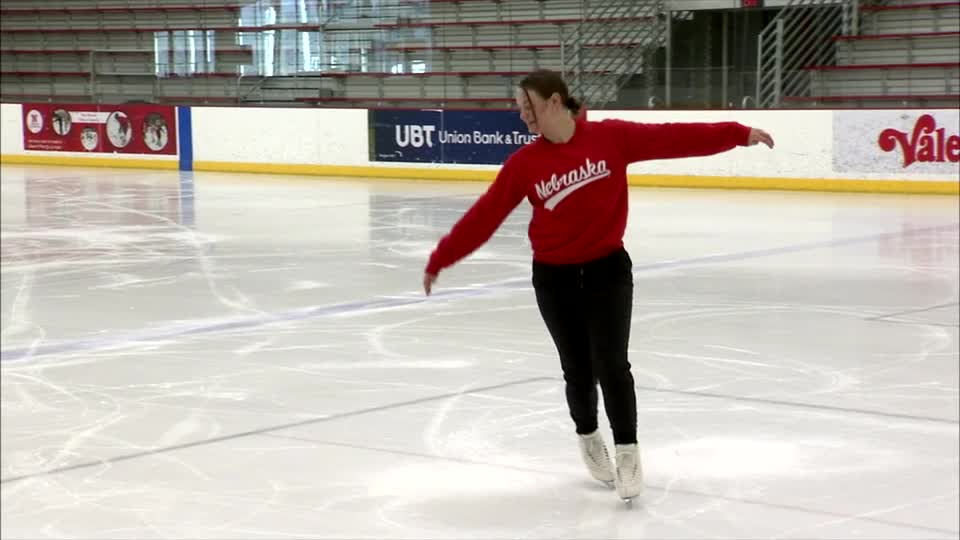 Physics of Olympian feats: Spinning figure skater