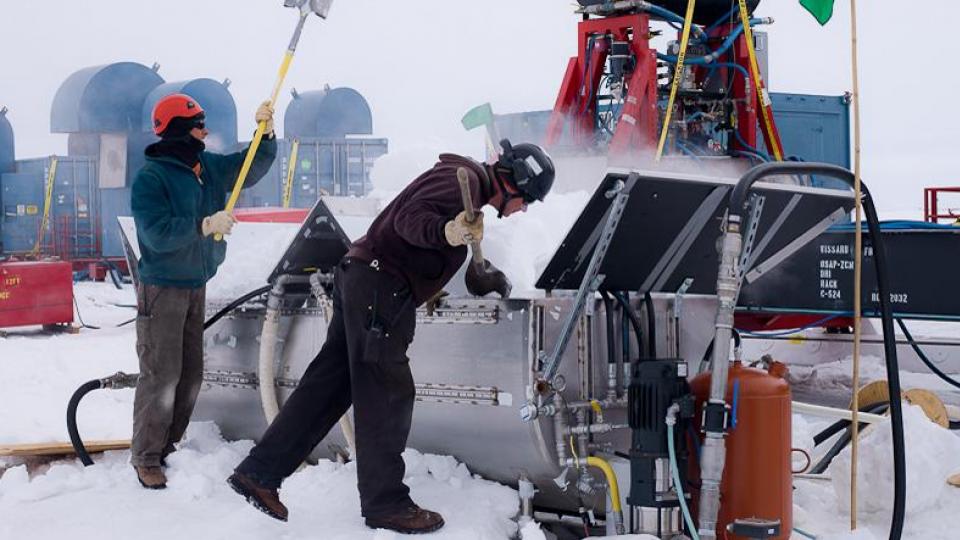 UNL drill powers discovery of microbes under Antarctic ice shelf