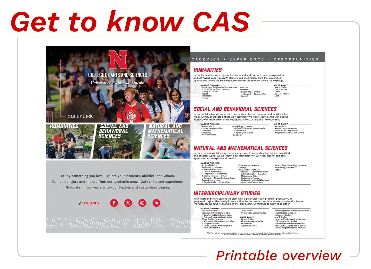 Get to Know CAS overview