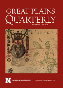 Great Plains Quarterly cover