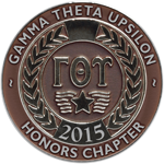 GTU earns Honors Chapter Award