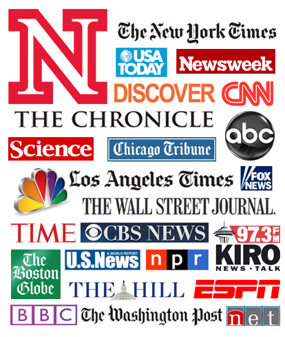 numerous media logos
