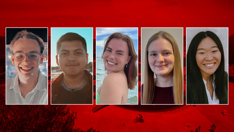 5 CAS Huskers honored with Student Luminary Awards