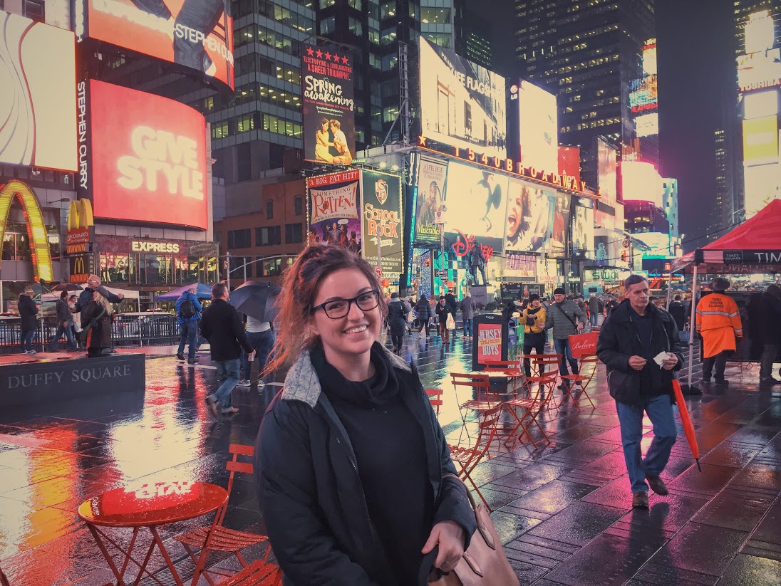 Lucy in Times Square