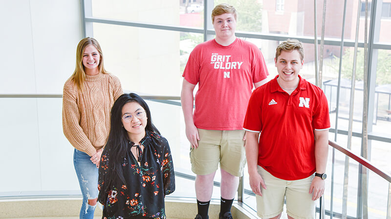 Group photo of Case Competition team