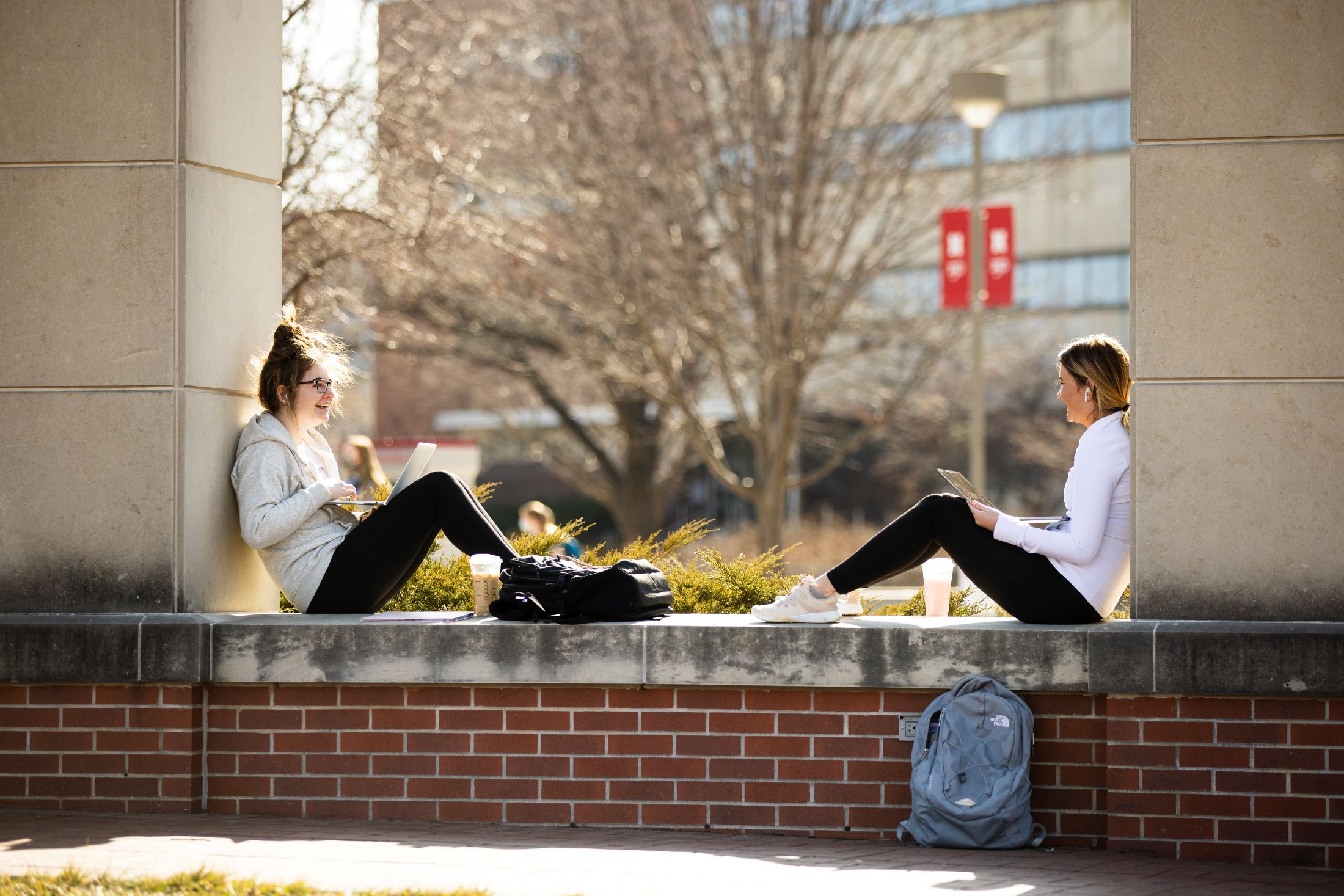 Students outside