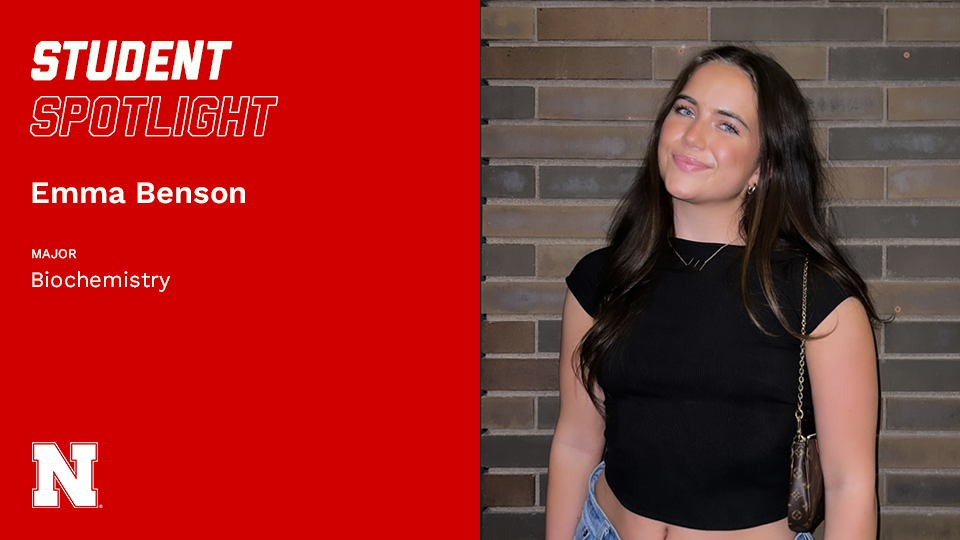 Student Spotlight Emma Benson