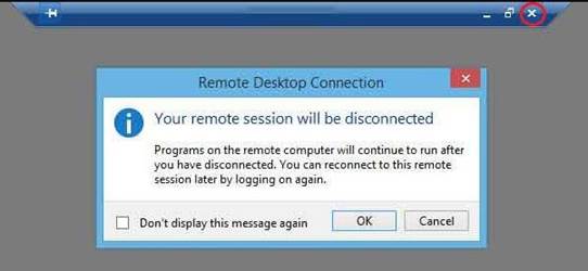Remote Desktop Connection 
