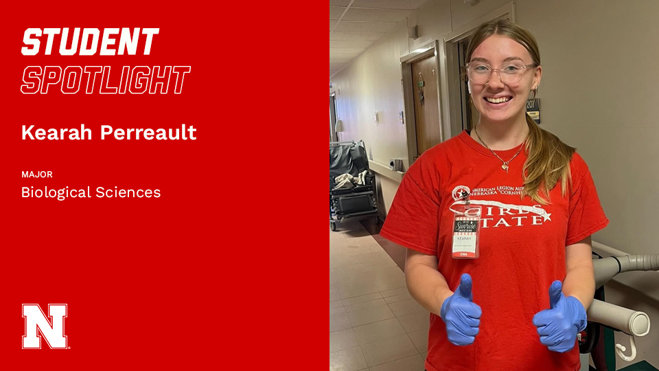 Student Spotlight Kearah Perrault