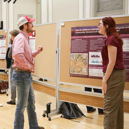 Students at Research Days