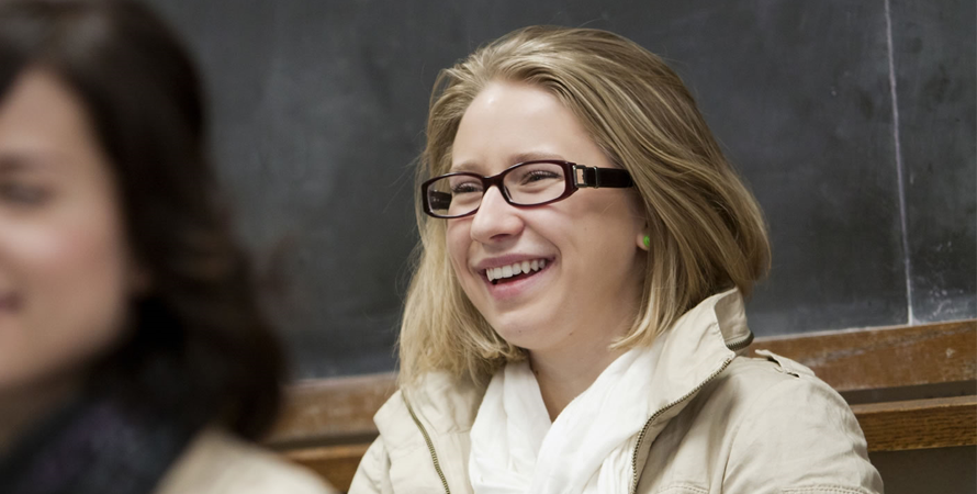 Students in class