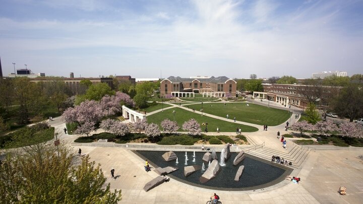 Spring on UNL campus