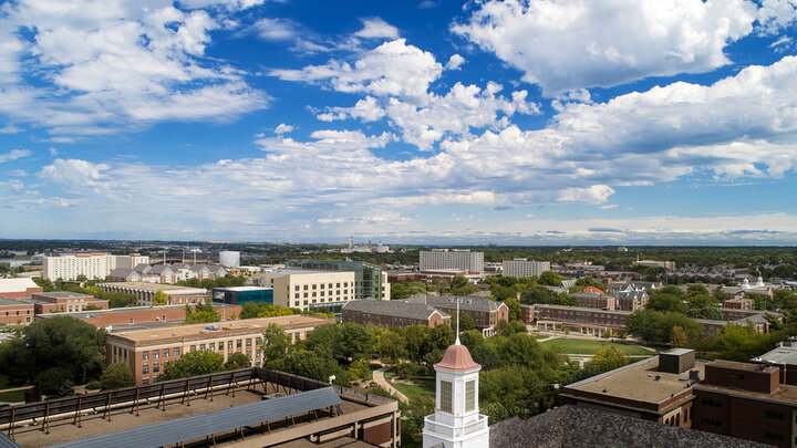 Cupola on campus