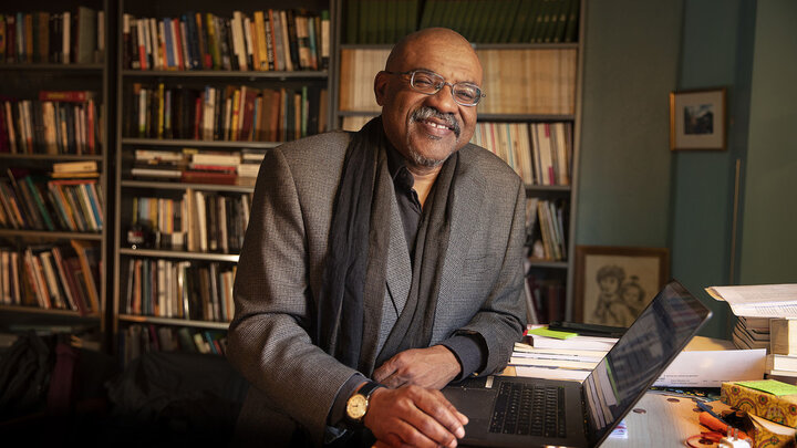 Portrait of Kwame Dawes by University Communication.