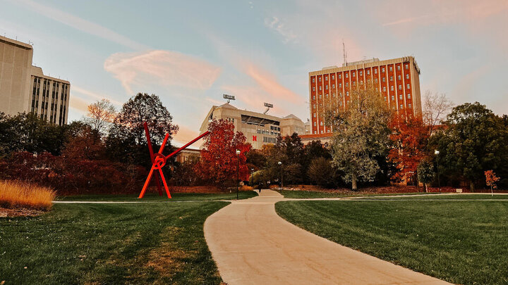 Oldfather Hall on campus