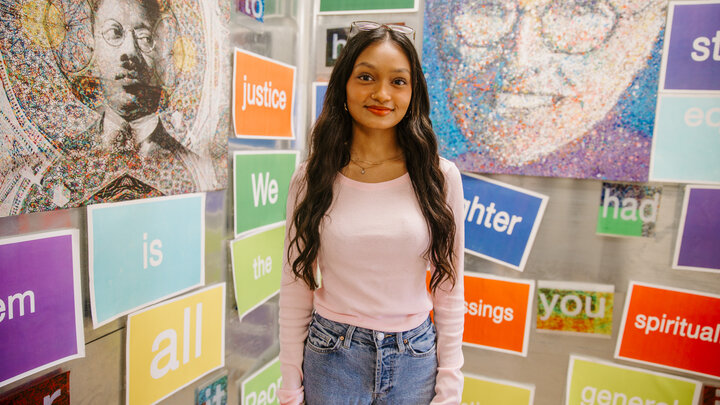 Jayasekara, a sophomore psychology student from Omaha, credits the WHT program for helping her get her footing when arriving on campus as a first-year student.  