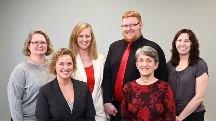 CCFL Team: Dawn Davis, Eve Brank, Brittany Brakenhoff, Spencer Gowin, Michelle Graef, Megan Paul, not pictured: Sara Ibrahim