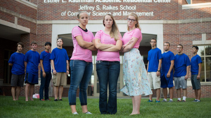 Women of Raikes school