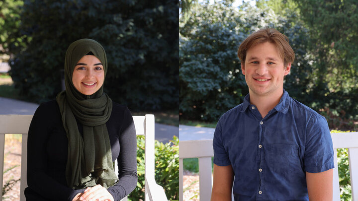 Yeutter Student Fellows Al Razaq, Gillespie