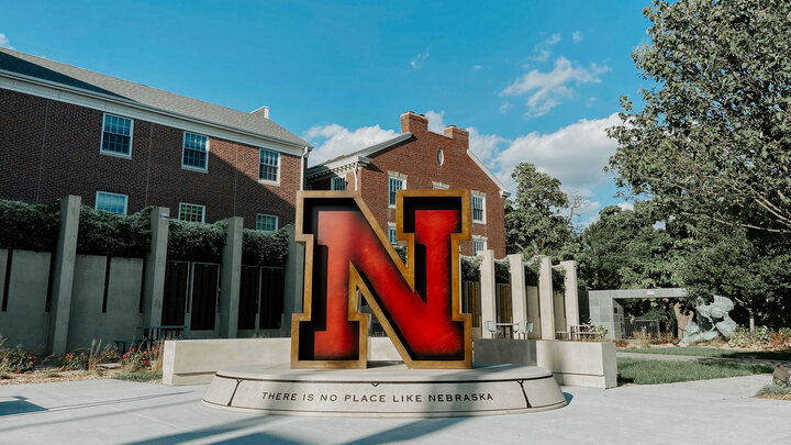 Nebraska N at Wick Alumni Center
