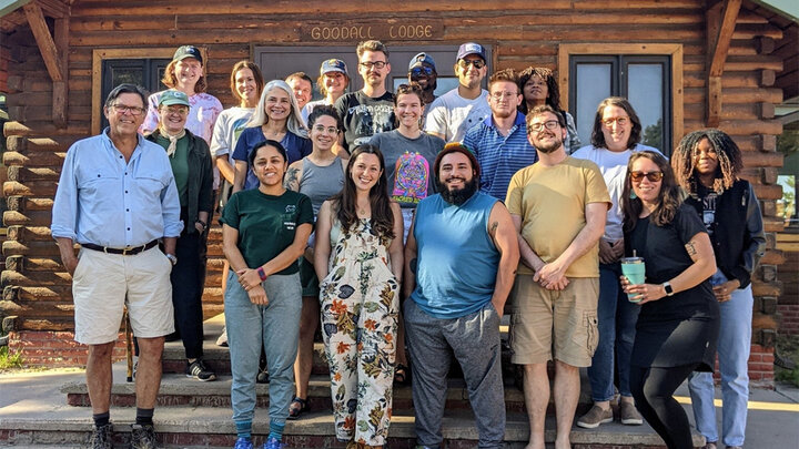 Participants at the 2023 Graduate Student Writing Retreat