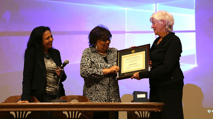 Melissa Farley, Anna Shavers and Sriyani Tidball