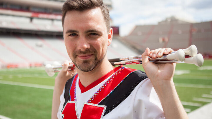 Trenton Haltom photo by Emily McMinn in the Daily Nebraskan