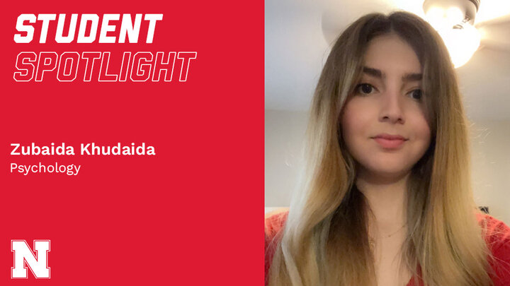 Student Spotlight Zubaida Khudaida